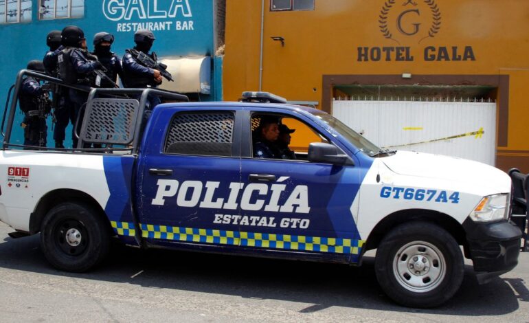 Van 40 policías asesinados en Guanajuato en lo que va del 2024