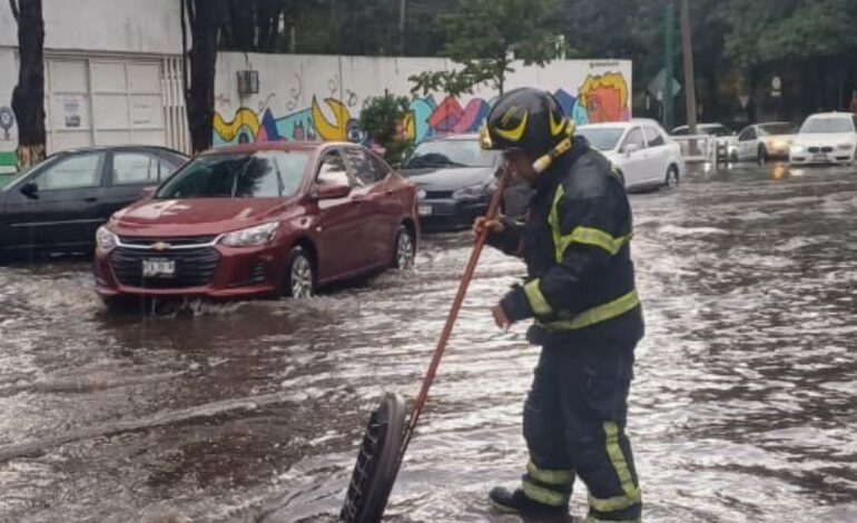 alerta lluvias Ciudad de Mexico