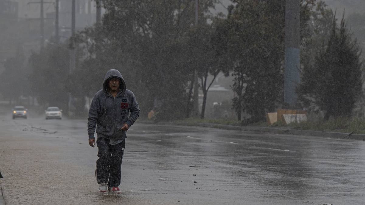 ¡Llega primer Frente Frío! Lluvias y granizadas en gran parte de México