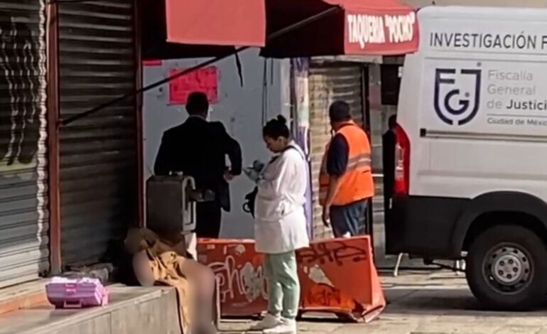 muere persona en situacion de calle afuera del metro san juan de letran