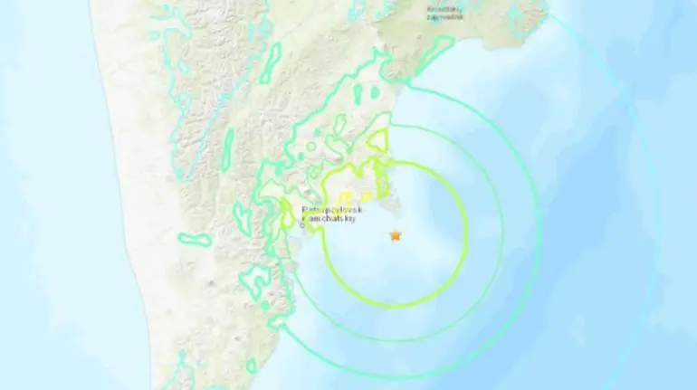 terremoto de magnitud preliminar 7.4 sacude rusia