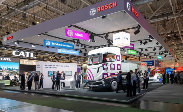 Bosch impulsa software y tecnología para camiones