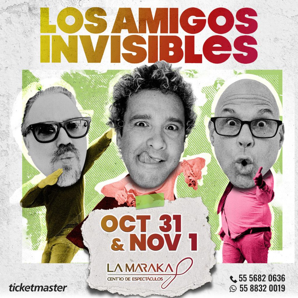 AMIGOS INVISIBLES LA MARAKA OCT 2024 CARTEL