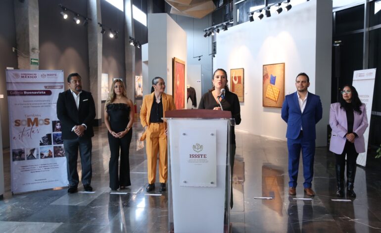 Celebra Issste creatividad y talento artístico de sus trabajadores con exposición “También somos artistas”