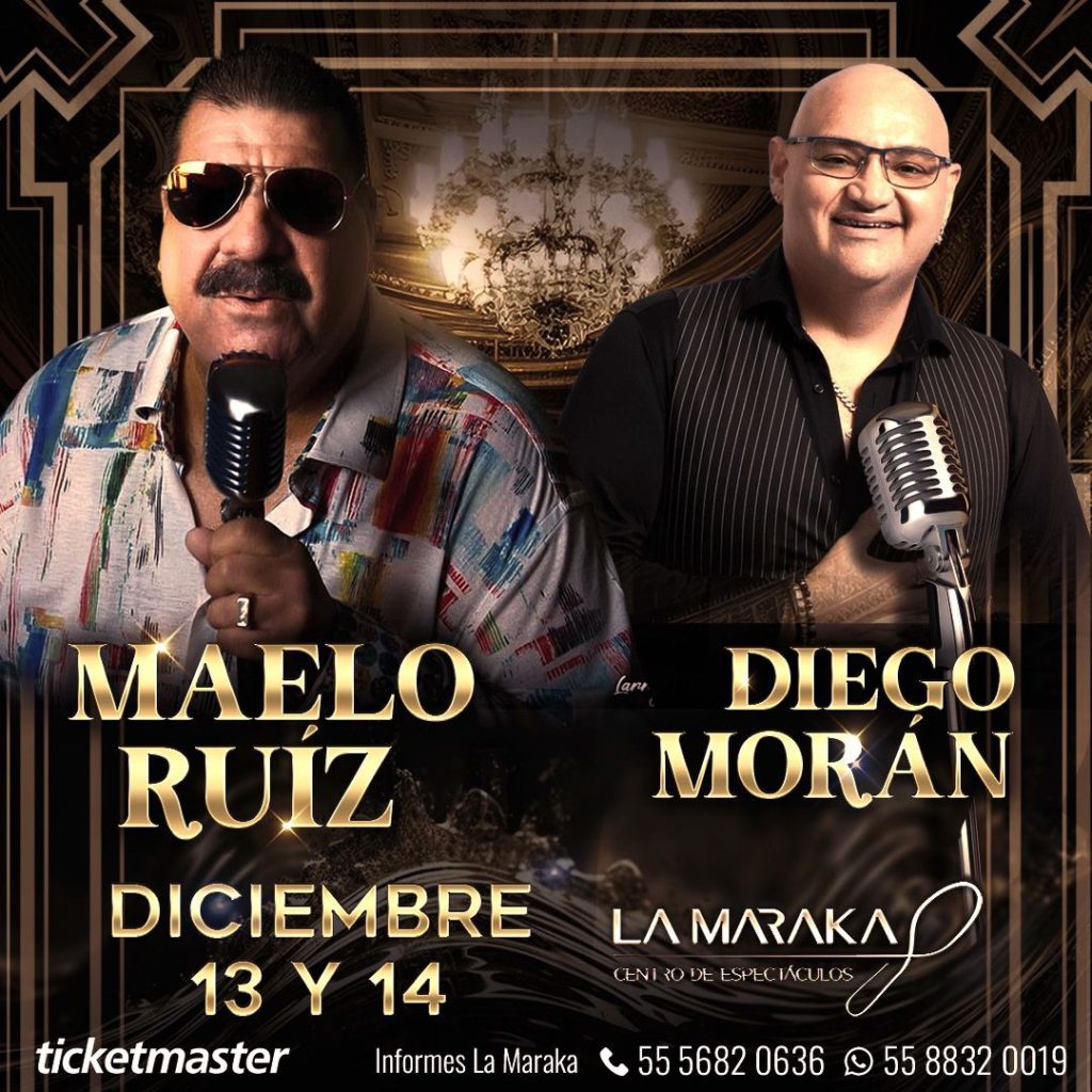 MAELO RUIZ LA MARAKA DIC 2024 CARTEL