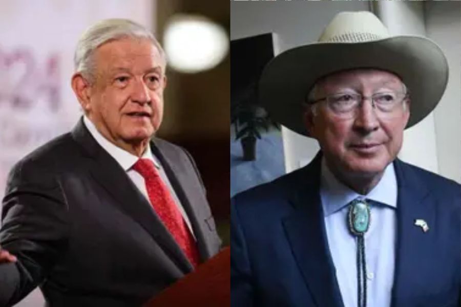 Ken Salazar y EU han sido prudentes al no hablar más de la reforma judicial: López Obrador