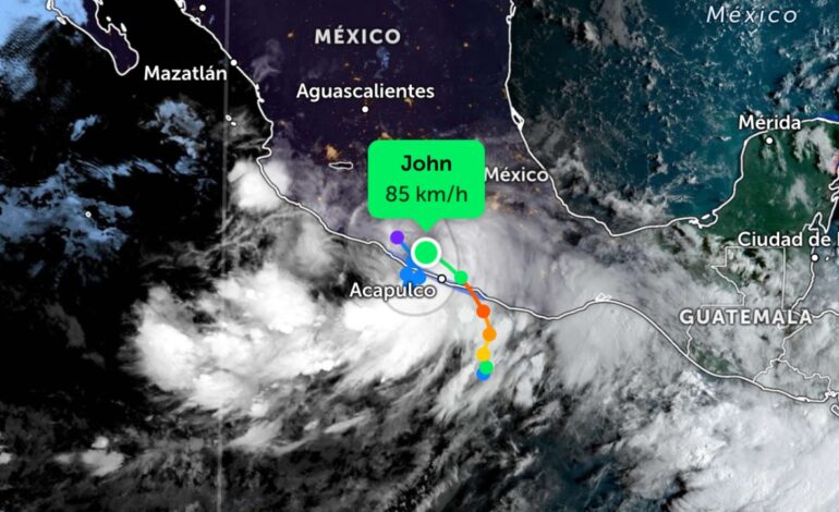 john tormenta tropical huracan