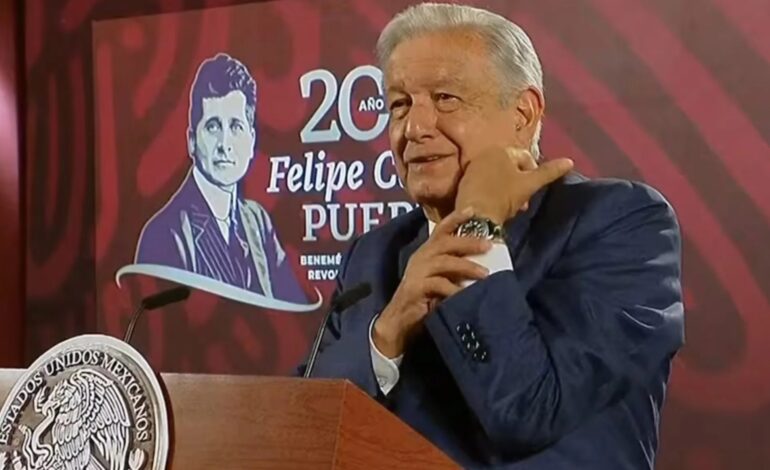 López Obrador rifará su reloj en su última mañanera