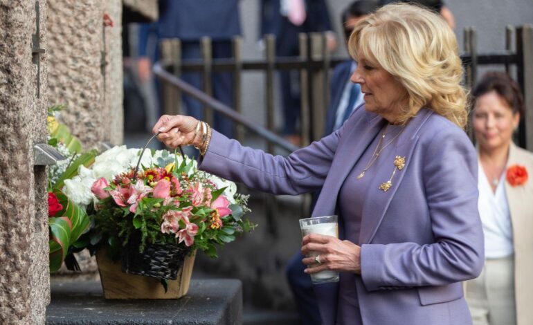 La Primera Dama de EUA, Jill Biden, asistirá a toma de posesión de Sheinbaum