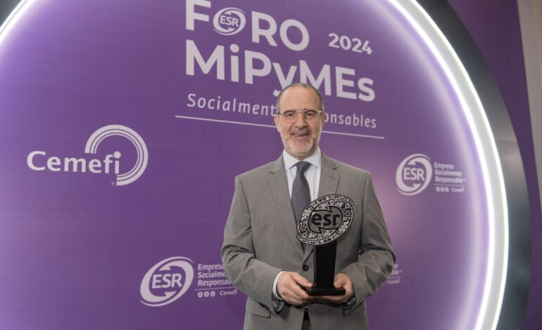 Serfimex Capital recibe el distintivo de Empresa Socialmente Responsable por su compromiso con la sostenibilidad