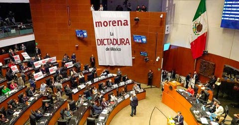 Entre ‘sospechas’ de dictadura, avala Senado blindaje de la reforma judicial