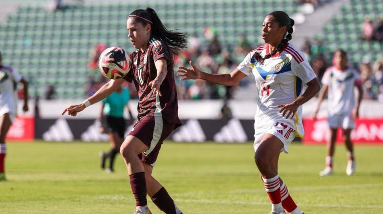 El Tri femenil golea al Venezuela en partido amistoso