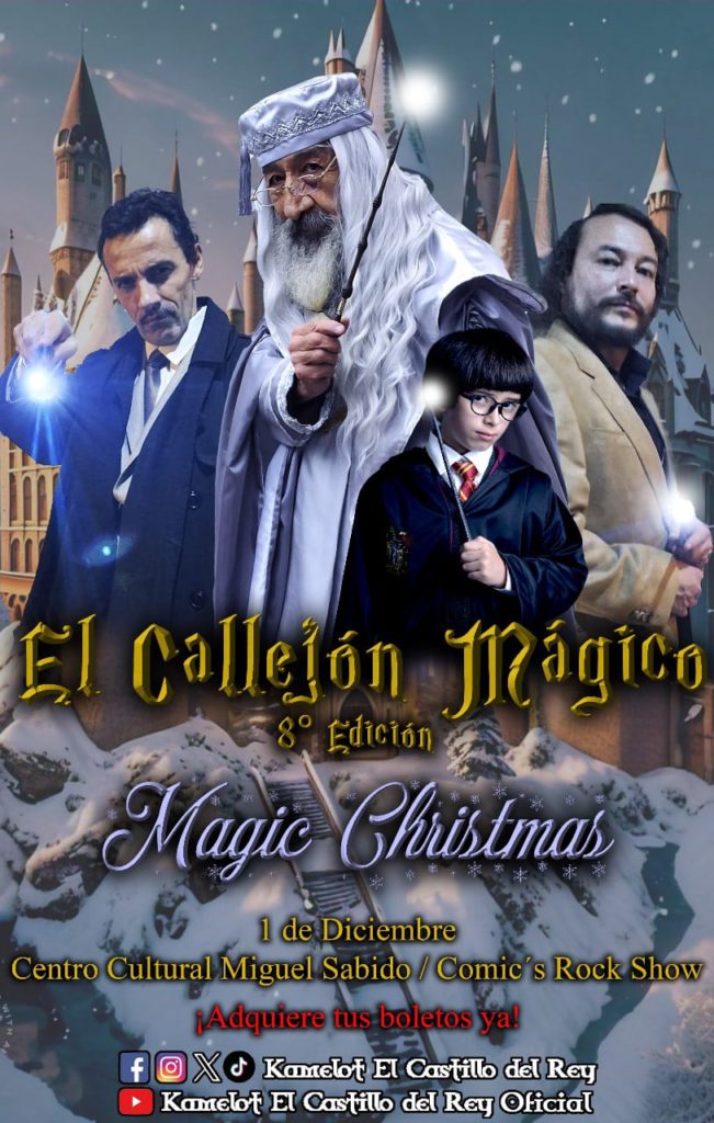 CALLEJON MAGICO 8 ED MAGIC CHRISTMAS CARTEL