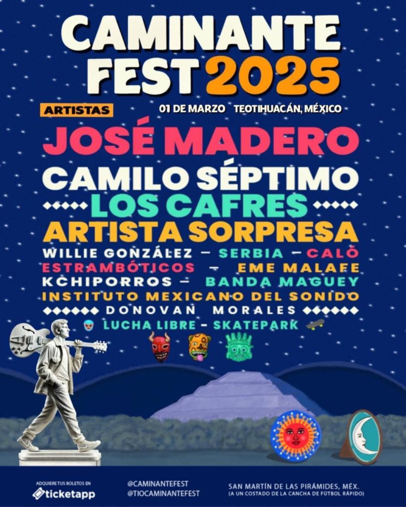 CAMINANTE FEST 2025 CARTEL ACTUALIZADO NOV 2025