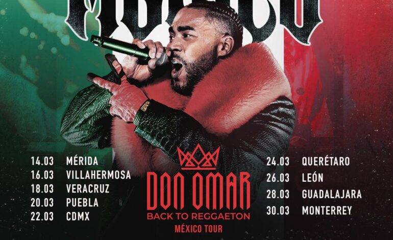 ¡DON OMAR EL REY DEL REGGAETÓN REGRESA A CIUDAD DE MÉXICO!