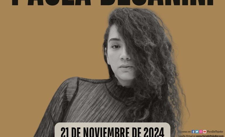 PAOLA DECANINI NOV 2024 FORO TEJEDOR CARTEL