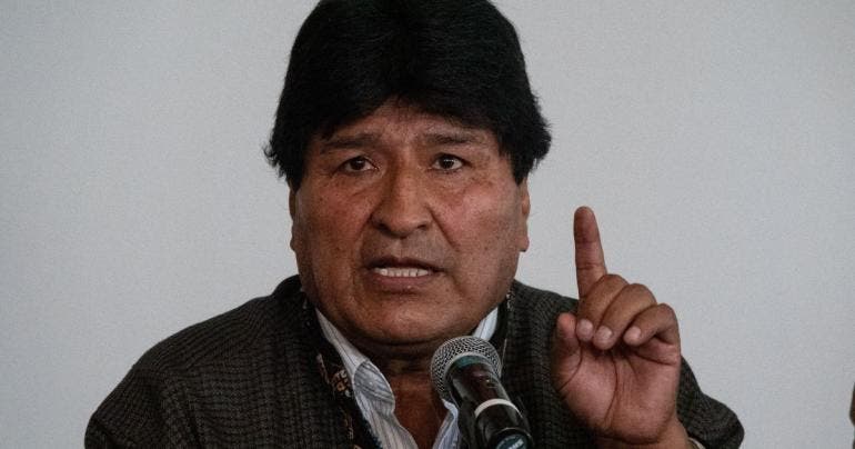 evo morales cumple su primer dia de huelga de hambre