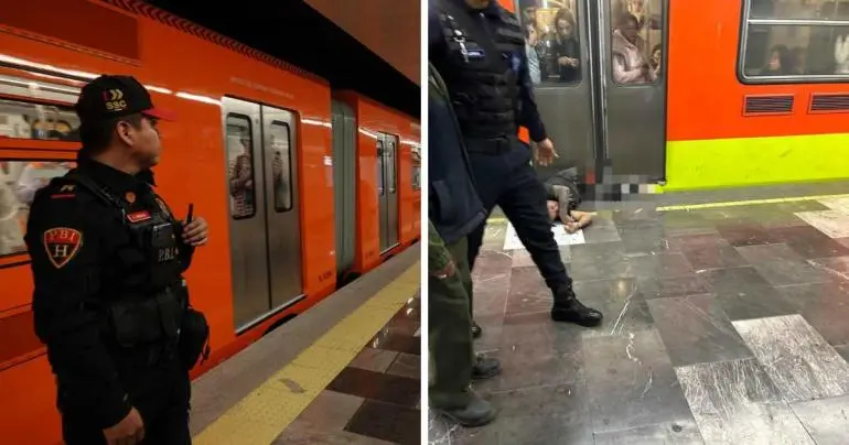 persona atropellada metro tacubaya