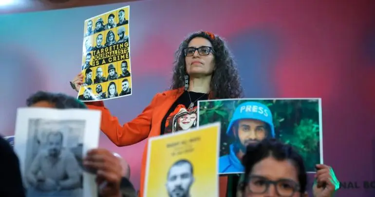 periodistas fil guadalajara gaza justicia