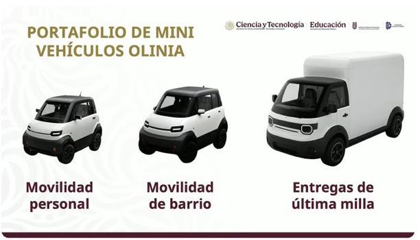 Presentan Olinia, la primera armadora mexicana de vehículos eléctricos