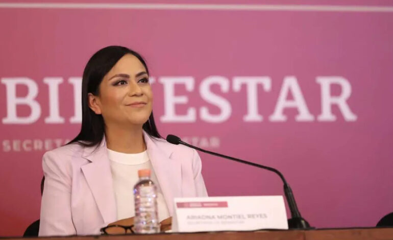 Anuncia secretaria Ariadna Montiel registro a Pension para el Bienestar de las Personas Adultas Mayores