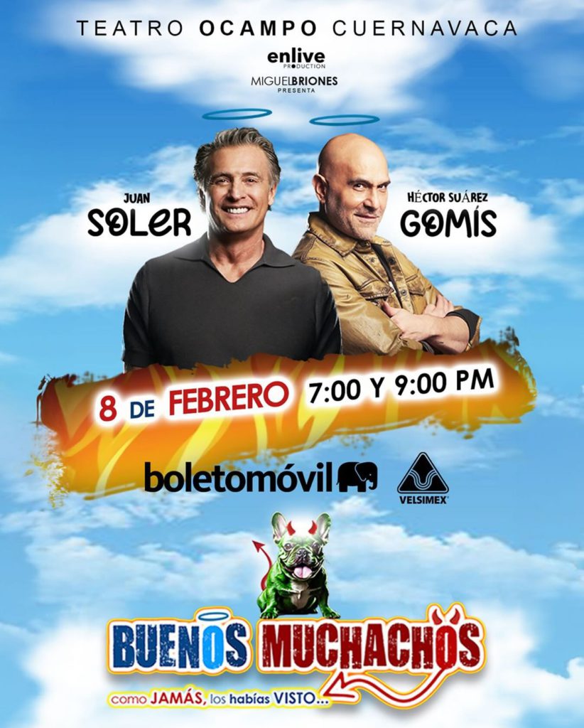 BUENOS MUCHACHOS CUERNAVACA ENE 2025 CARTEL