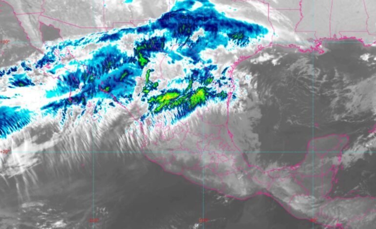 Frente Frío 24 trae bajas temperaturas y fuertes lluvias este fin de semana