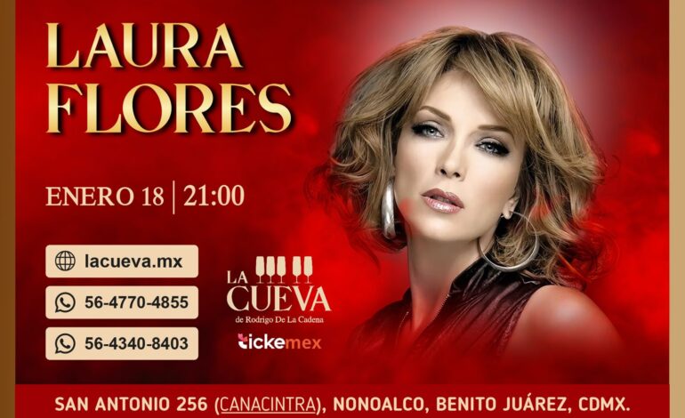 LAURA FLORES ENE 2025 CARTEL