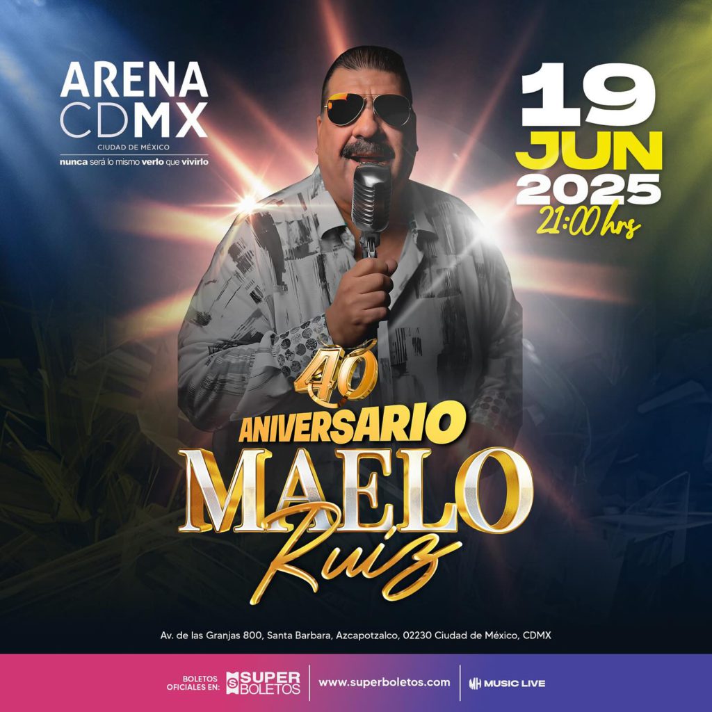 MAELO RUIZ 2025 ARENA CDMX CARTEL 1024x1024 1