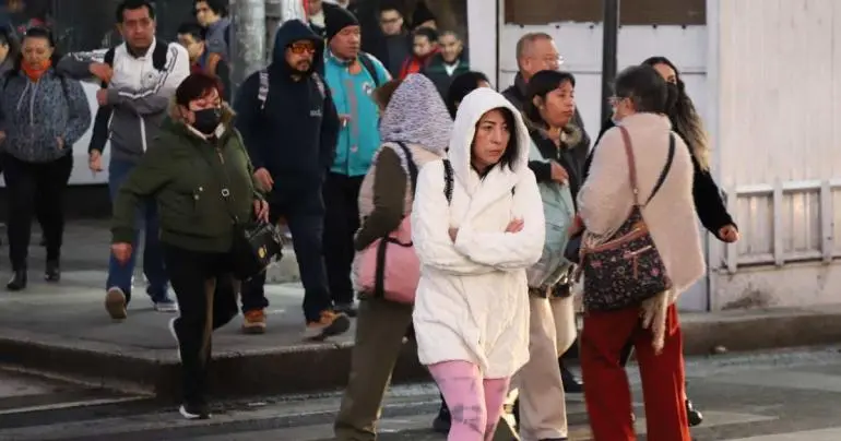 Alerta amarilla por bajas temperaturas en CDMX este 26 de enero