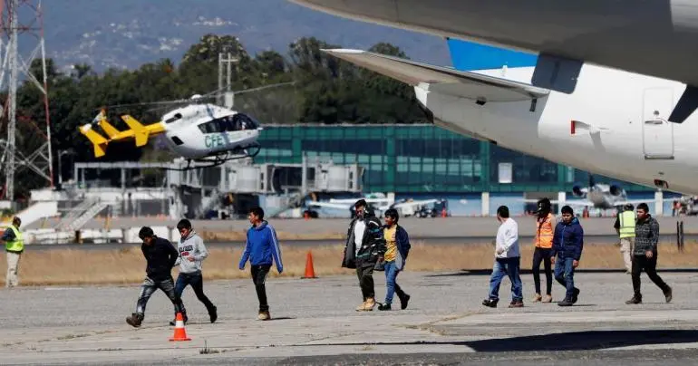 sre responde a supuesto rechazo de vuelo con deportados los aceptaremos con los brazos abiertos