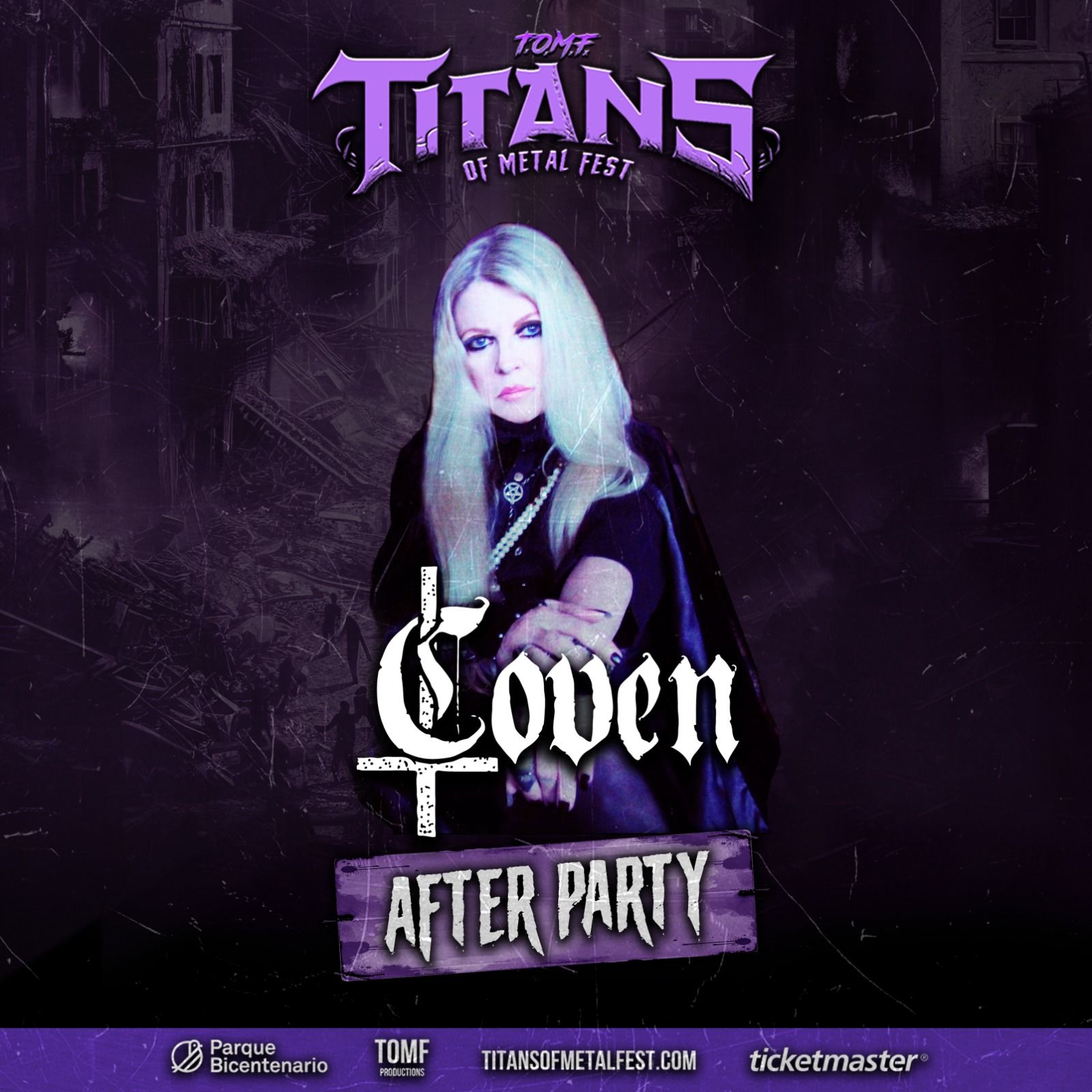 COVEN MARZO 2025 CARTEL TITANS