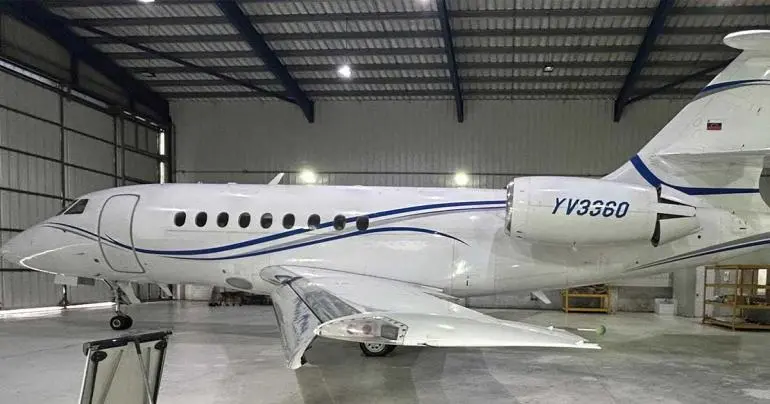 avion confiscado por eu a venezuela