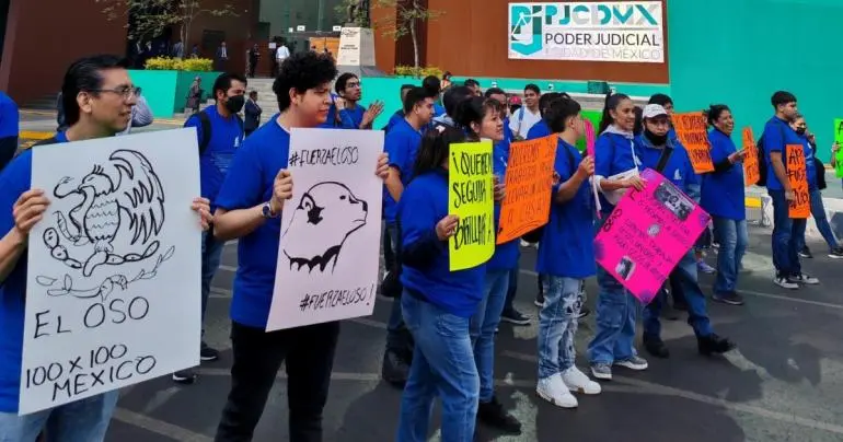 bloqueo el oso 18 de febrero 2025