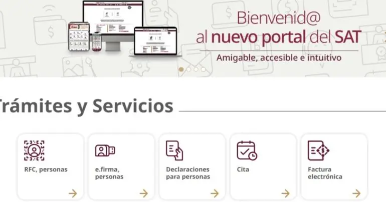 sat nuevo portal facilitar tramites contribuyentes