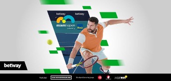 Betway Anuncia su Participacion como Patrocinador en el Miami Open 2025