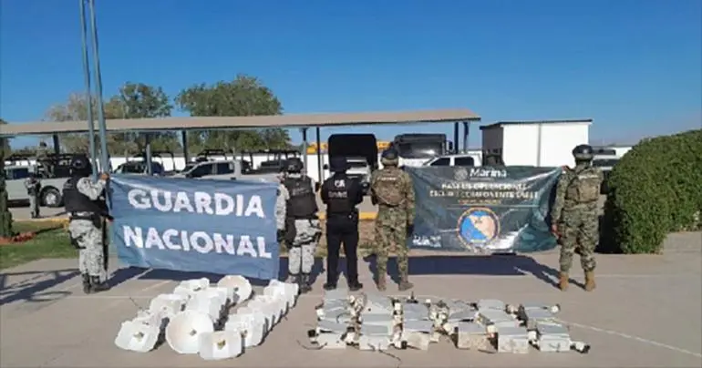 Operación Frontera Norte registra 2 mil 474 armas aseguradas