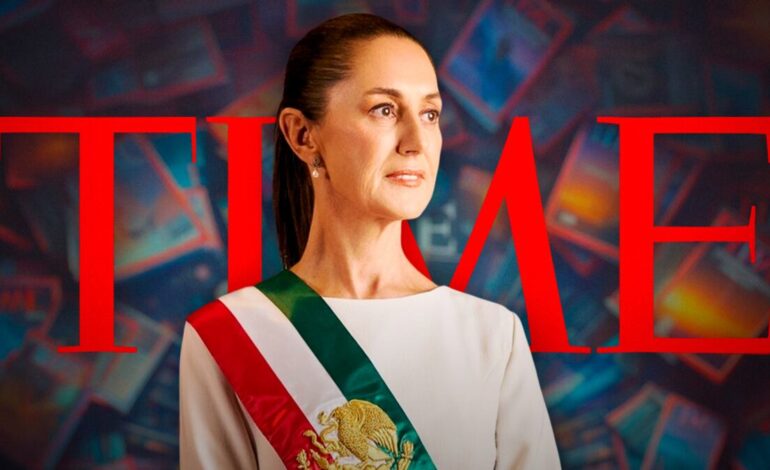 Sheinbaum en TIME: No es un reconocimiento para mí, sino para el pueblo de México