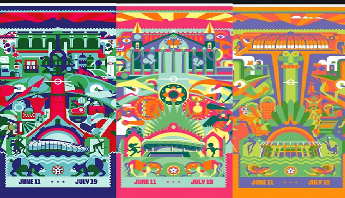 Los tres pósters de México para el Mundial 2026