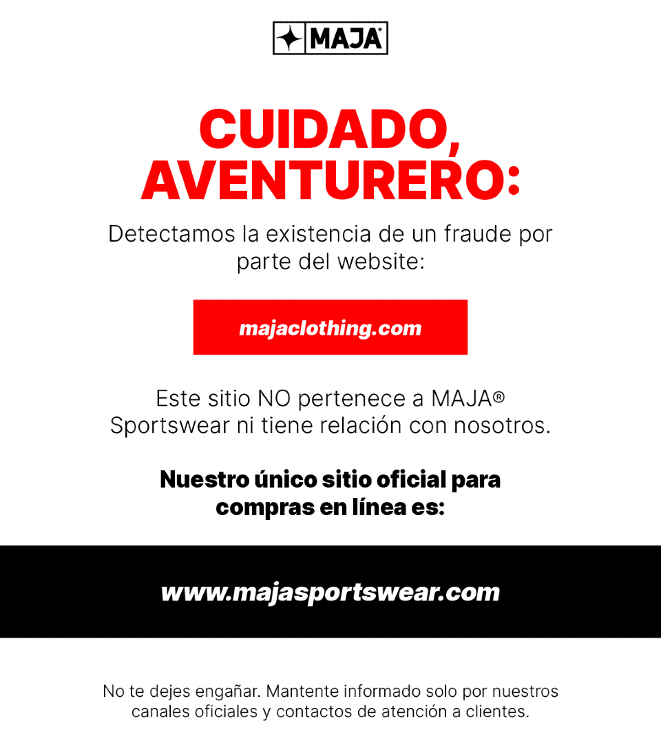 Crecen las estafas por páginas clonadas en México: MAJA Sportswear denuncia intento de suplantación digital