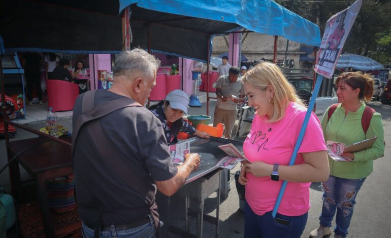 Mari Tania Castillo suma 13 delegaciones recorridas