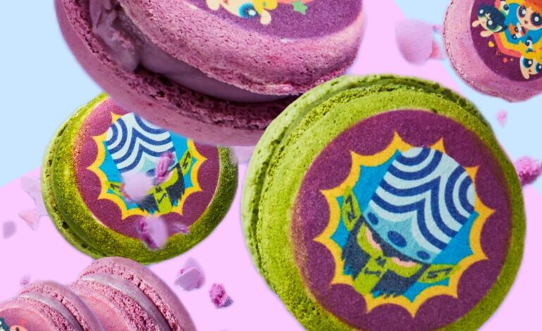 Llegaron a Nutrisa los macarrones inspirados en Las Chicas Superpoderosas