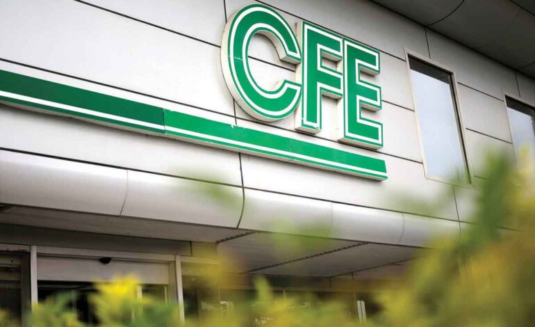 Repuntan ingresos de la CFE en primer trimestre de 2025