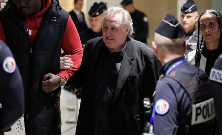 Declaran culpable a Gérard Depardieu de agresión sexual; lo condenan a 18 meses de prisión
