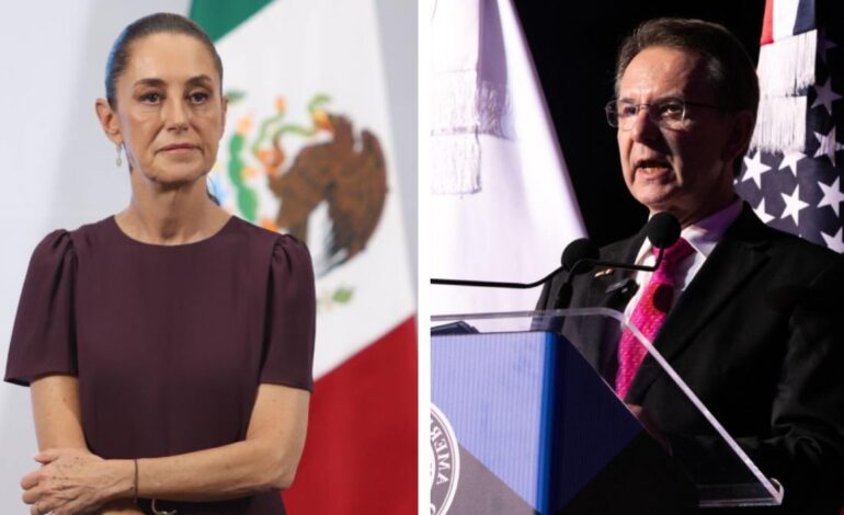 Moctezuma celebra baja al impuesto a remesas; Sheinbaum rechaza que sean “Buenas noticias”