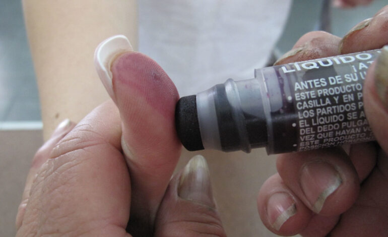 Tinta indeleble para Elección del Poder Judicial: ¿qué es y cómo funciona?