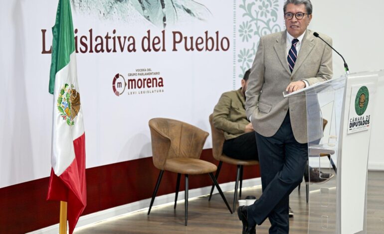 Existen formalidades constitucionales y legales para convocar a un periodo extraordinario: Ricardo Monreal