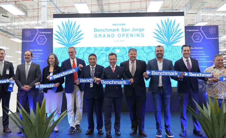 Benchmark inaugura planta de manufactura avanzada en Tlajomulco, Jalisco