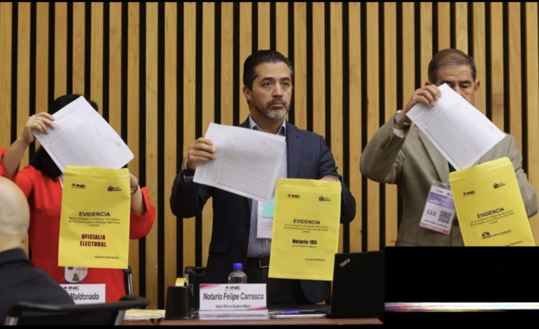 INE pospone nuevamente anuncio sobre cómputos finales de la elección para la Suprema Corte