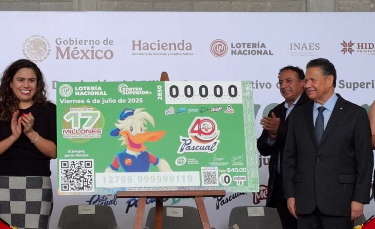 Cooperativa Pascual 40 Anos de Lucha y Exito Obrero Celebrado en Billete de Loteria